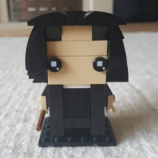 Professor Snape represented in the Lego Brickheadz style